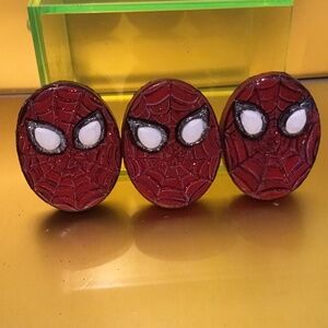 Handmade 3 Spider-Man Magnets